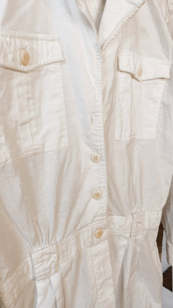 Vintage White Jumpsuit