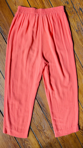 Coral High Rise Pants