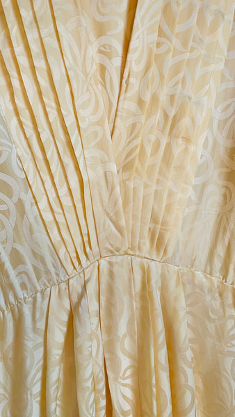 Silk Plunge Dress