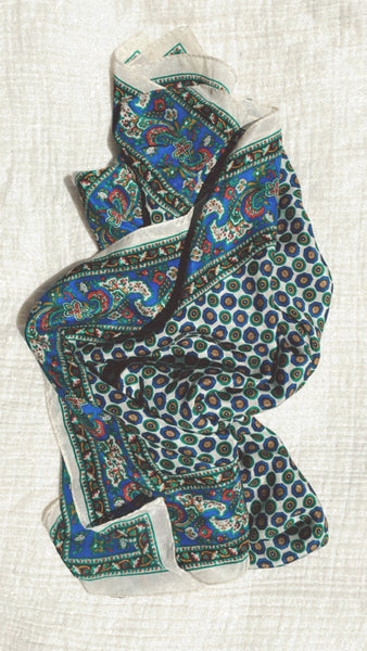 Square Primary Color Scarf