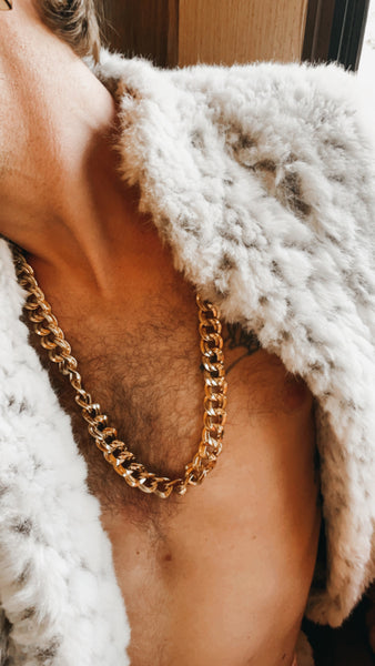 Vintage Gold Chain Necklace