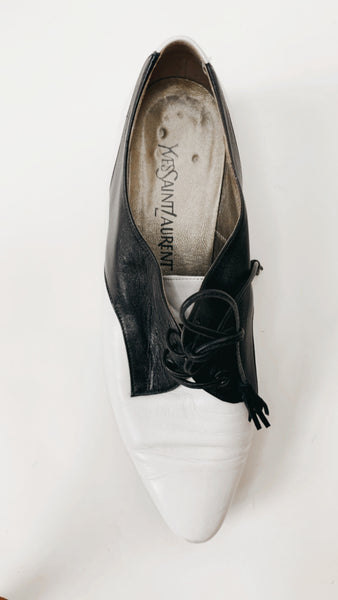 Vintage Yves Saint Laurent Oxfords 8.5