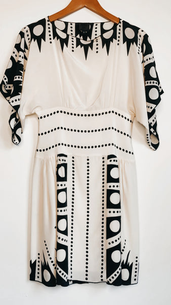 Anna Sui Geo Mini Dress