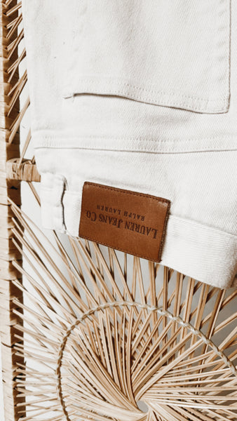 Vintage "Lauren Ralph Lauren" White Jeans