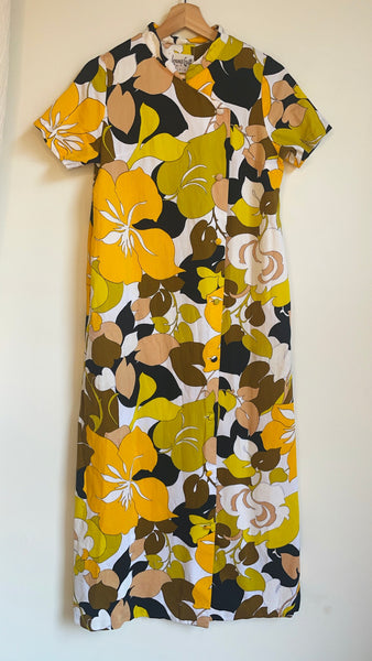 Vintage Floral House Coat