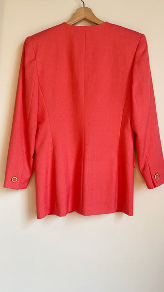 Vintage Coral Blazer