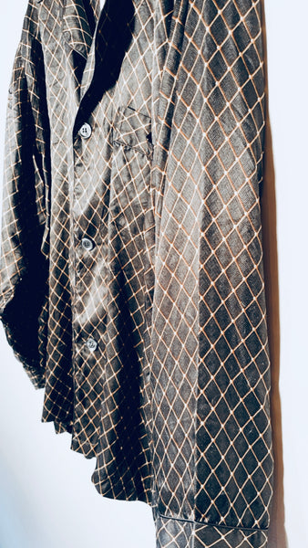 Vintage Silky Button up