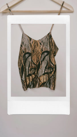 Metallic Disco Tank