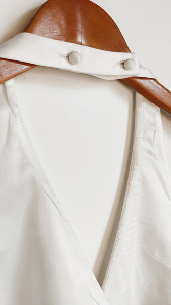 Silk Halter Top