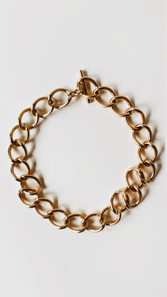 Gold Plated Chain Necklace