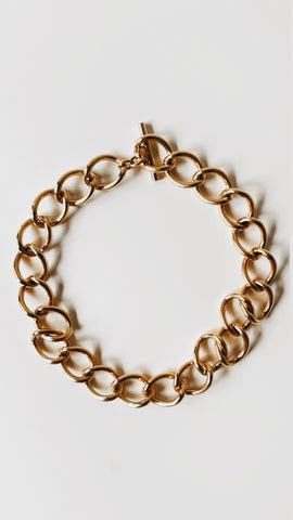 Gold Plated Chain Necklace