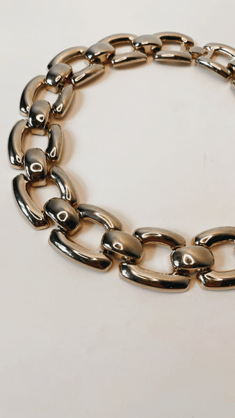 Vintage Gold Chunky Chain Necklace