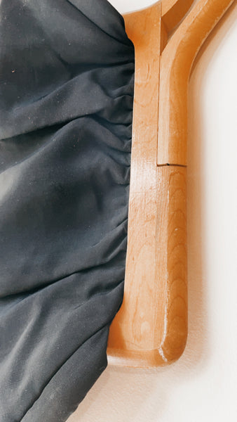 Vintage Abstract Wooden Clutch