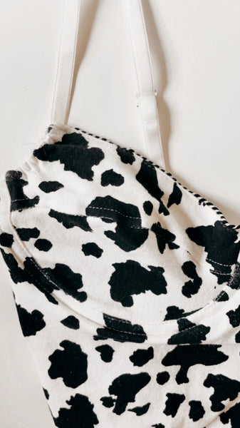 Cow Print Bodysuit