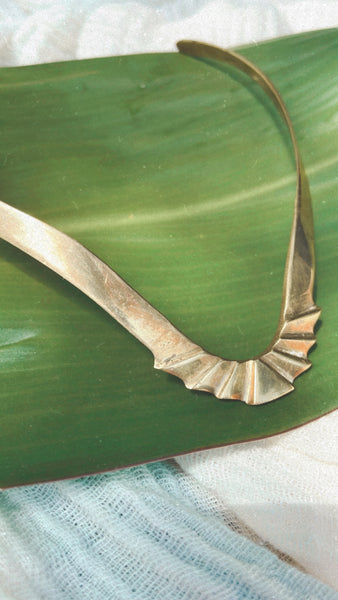 Solid Brass Necklace