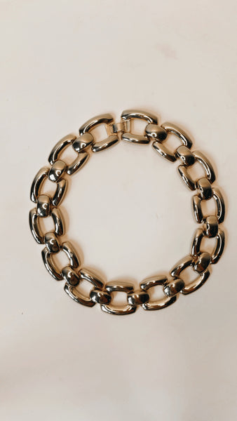 Vintage Gold Chunky Chain Necklace