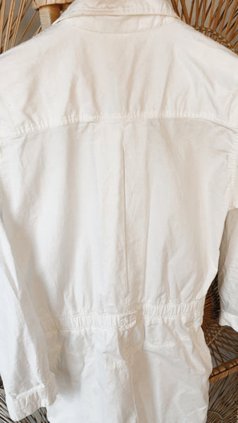 Vintage White Jumpsuit