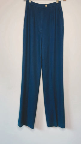 Vintage 'Career Koret' Navy Wool Trousers