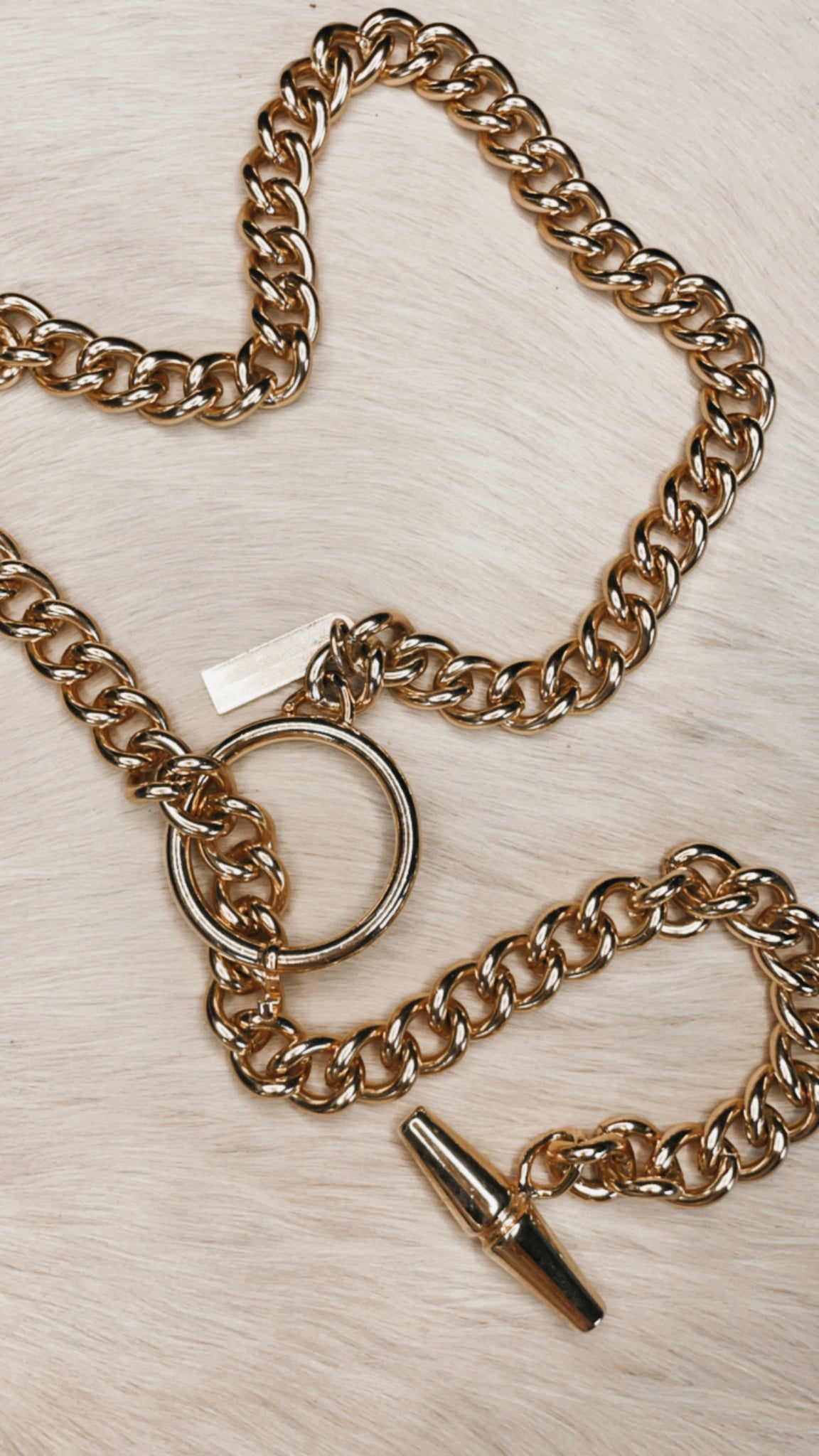 Vintage Limited Gold chain belt