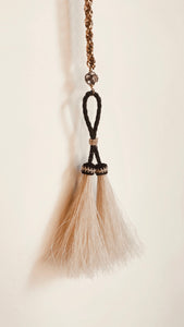Pony Hair Long Necklace