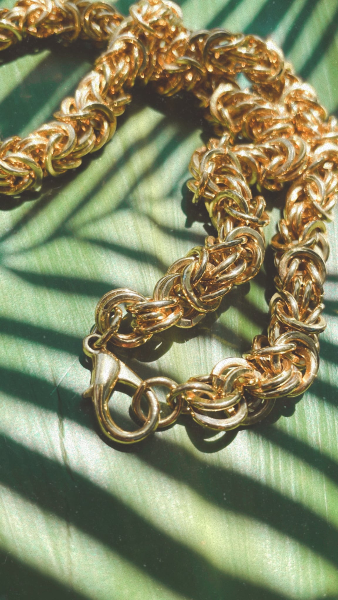 Gold Multi-Link Chain Necklace