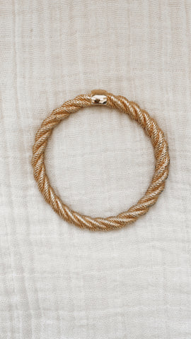 Gold Twist Bangle