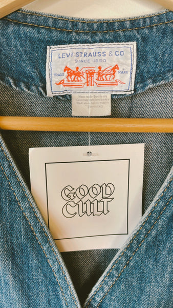 Vintage Levis Denim Vest M