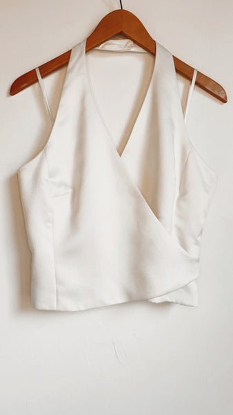 Silk Halter Top