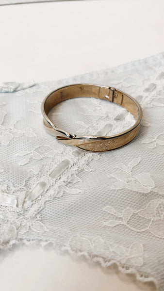Vintage gold bangle