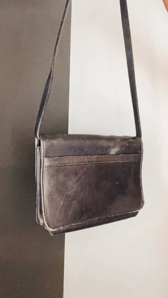 Calvin Klein Black Leather 90s Purse
