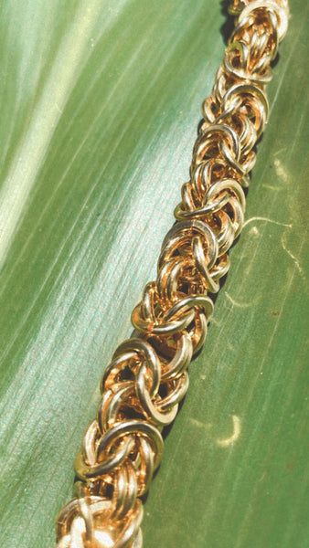 Gold Multi-Link Chain Necklace