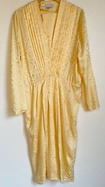 Silk Plunge Dress
