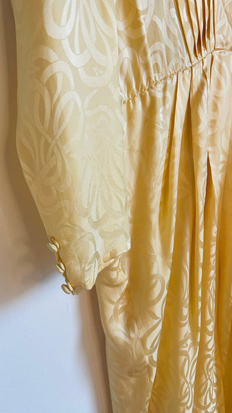 Silk Plunge Dress
