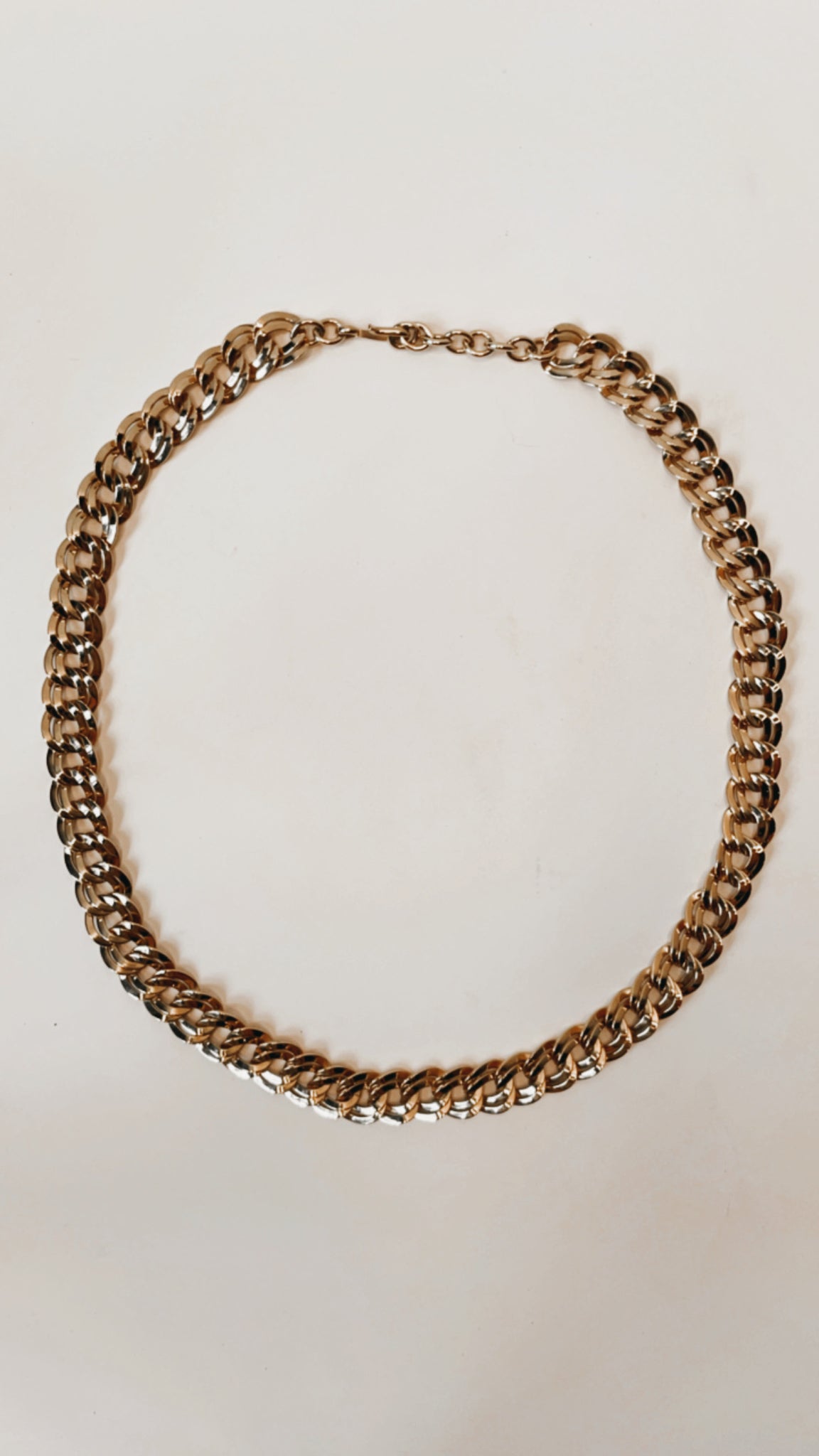 Vintage Gold Chain Necklace