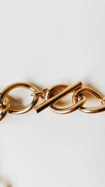 Gold Plated Chain Necklace