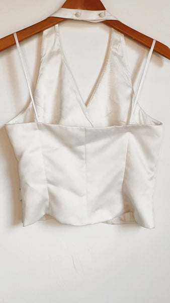 Silk Halter Top