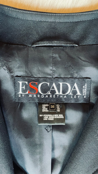 Vintage Escada Lion Head Blazer