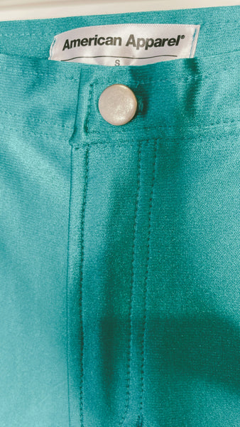 Teal Disco Pants