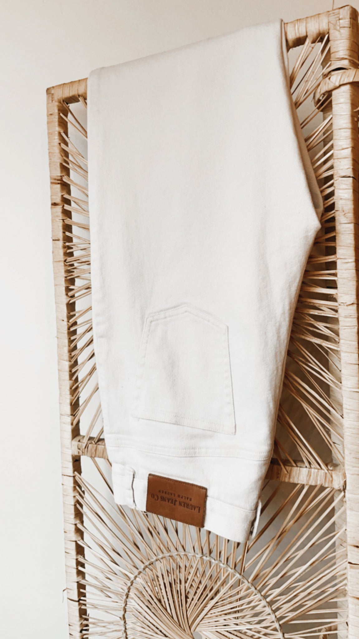 Vintage "Lauren Ralph Lauren" White Jeans