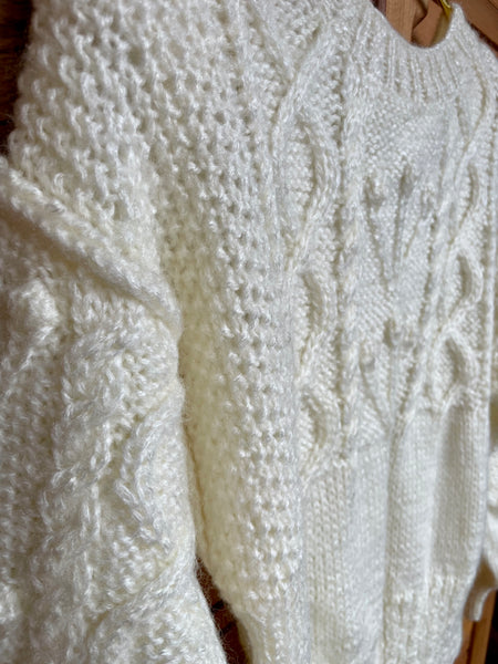 Liz Claiborne Hand Knit Pom Sweater