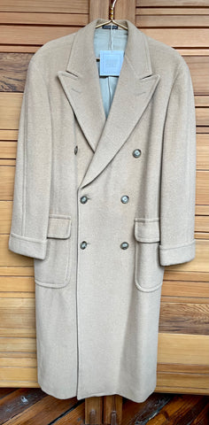 'Ralph Ralph Lauren' Camel Dress Coat