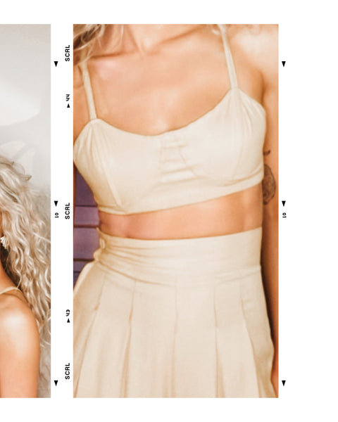 Vintage 3 piece harem pant set