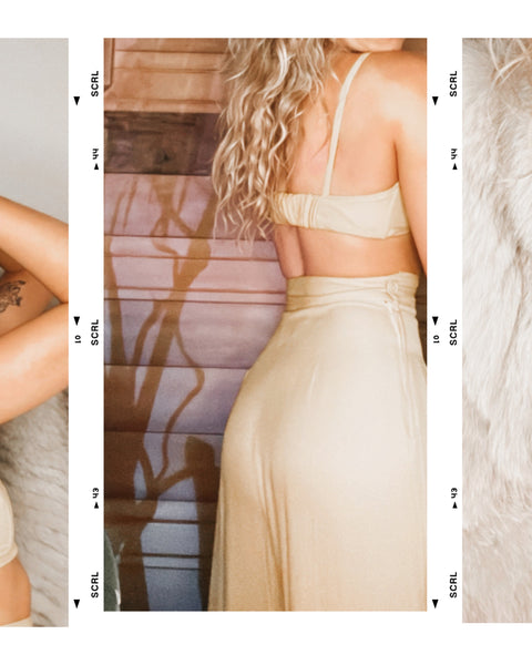 Vintage 3 piece harem pant set