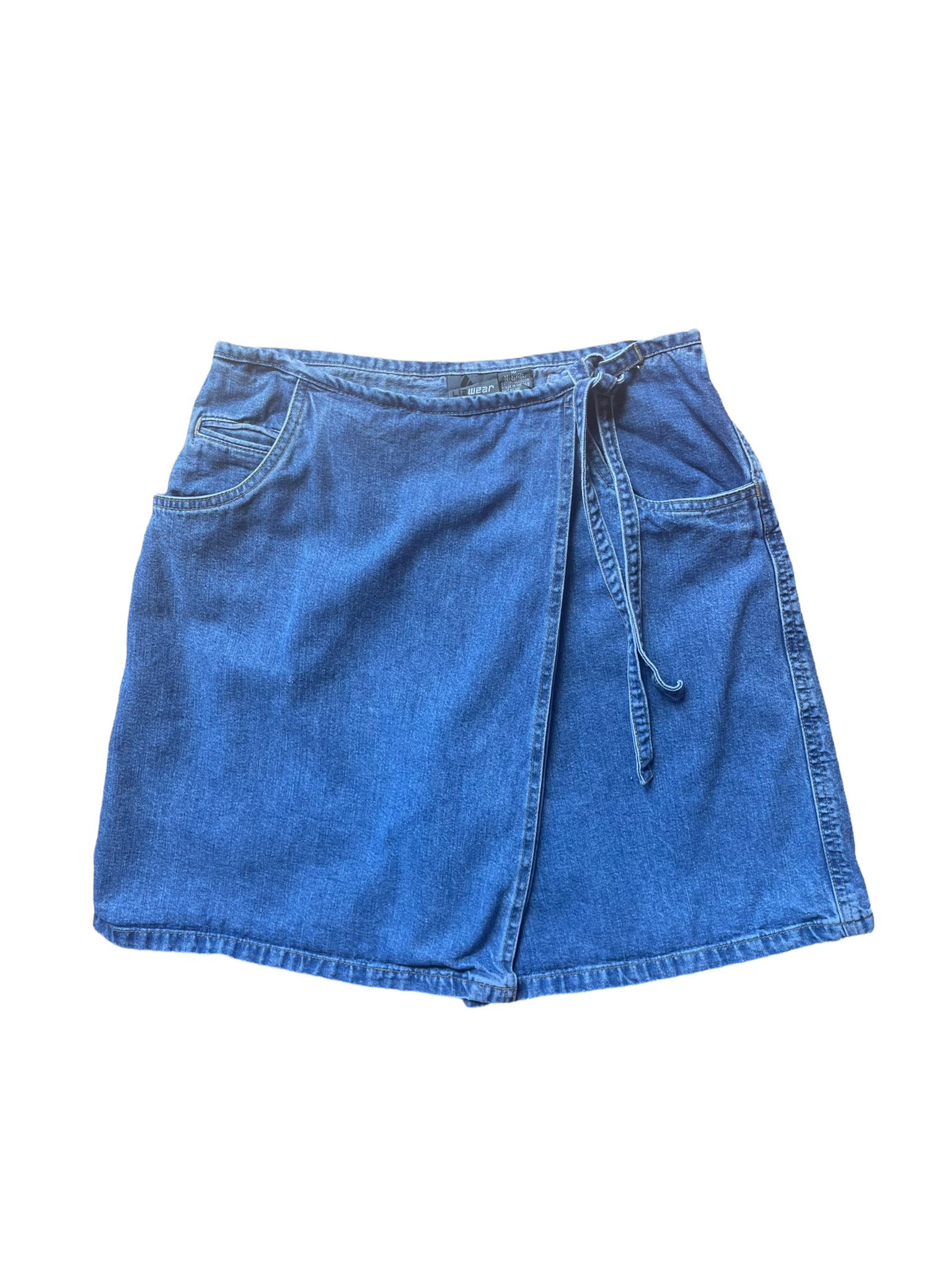 Liz Wear Denim Skort 30"