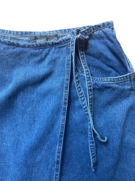 Liz Wear Denim Skort 30"