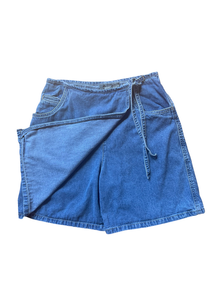 Liz Wear Denim Skort 30"