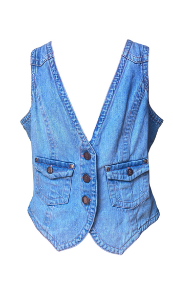 Denim Bill Blass Vest