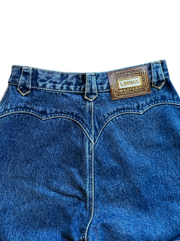 'Lawman' Scalloped Jeans 26