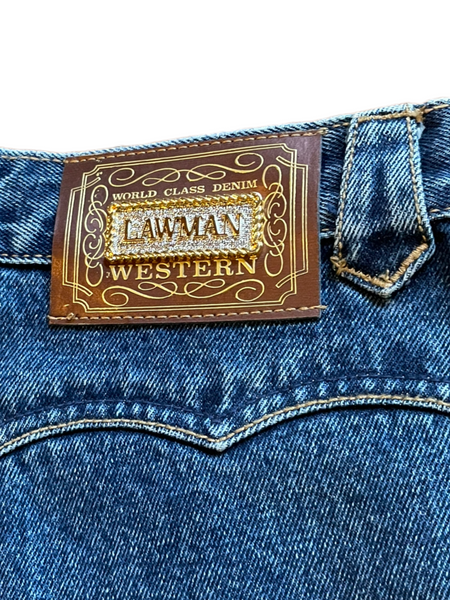 'Lawman' Scalloped Jeans 26