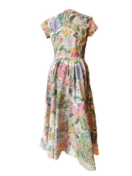 Floral Button up Dress